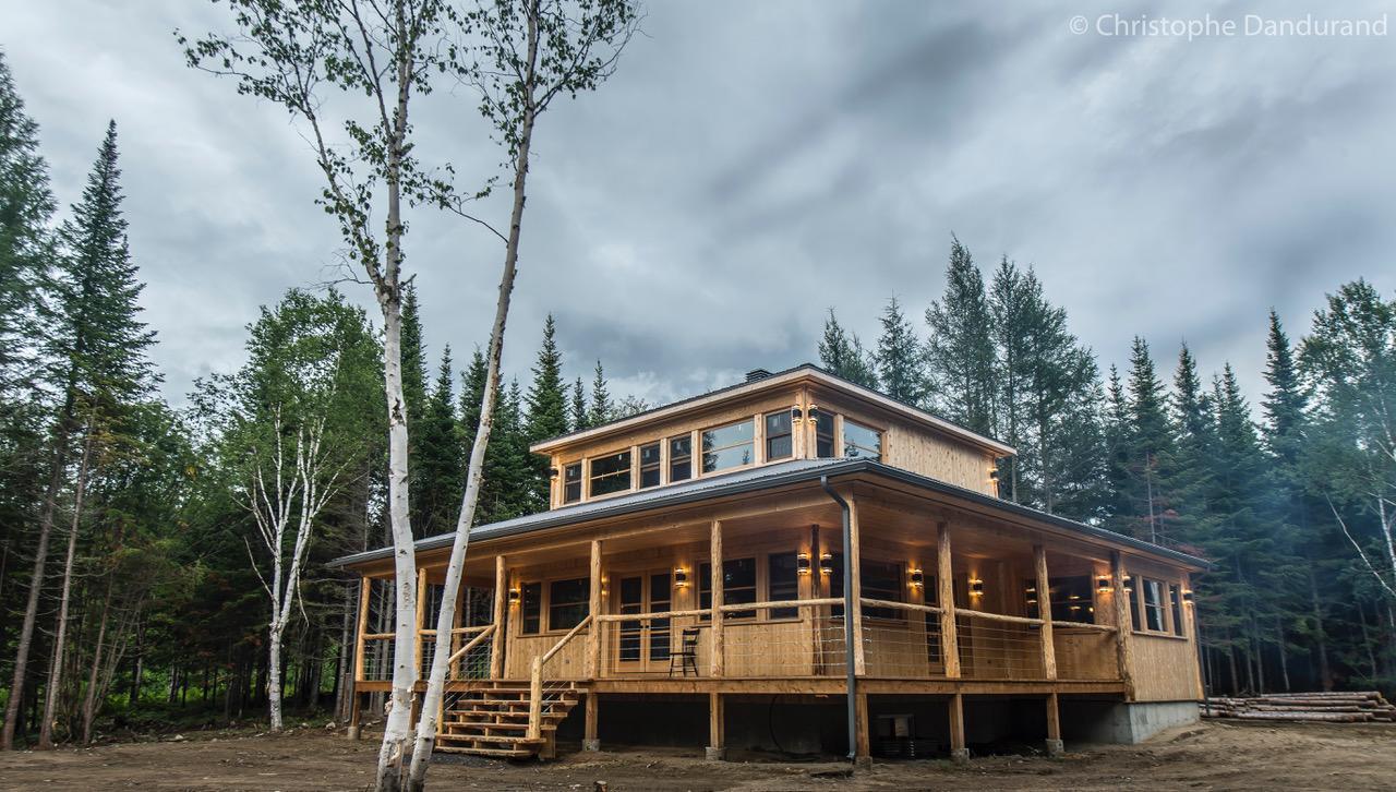 Chalet Tao Par Les Chalets Spa Canada La Malbaie Zewnętrze zdjęcie