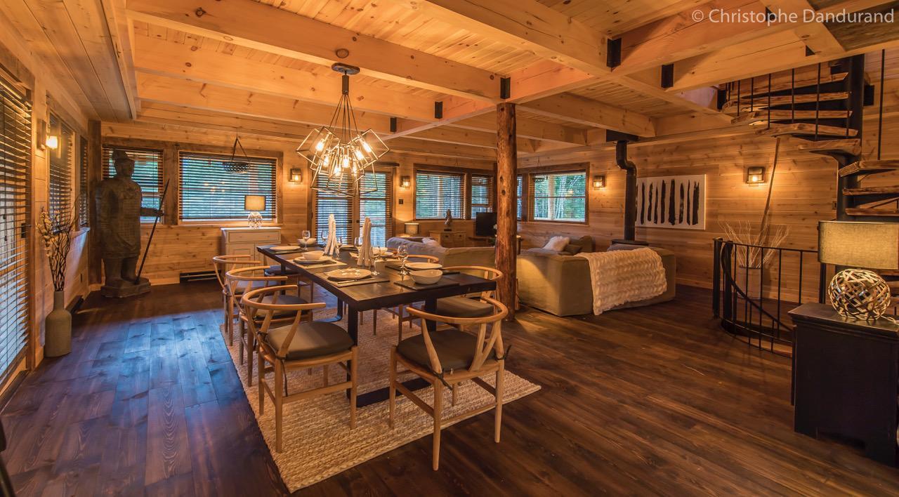 Chalet Tao Par Les Chalets Spa Canada La Malbaie Zewnętrze zdjęcie